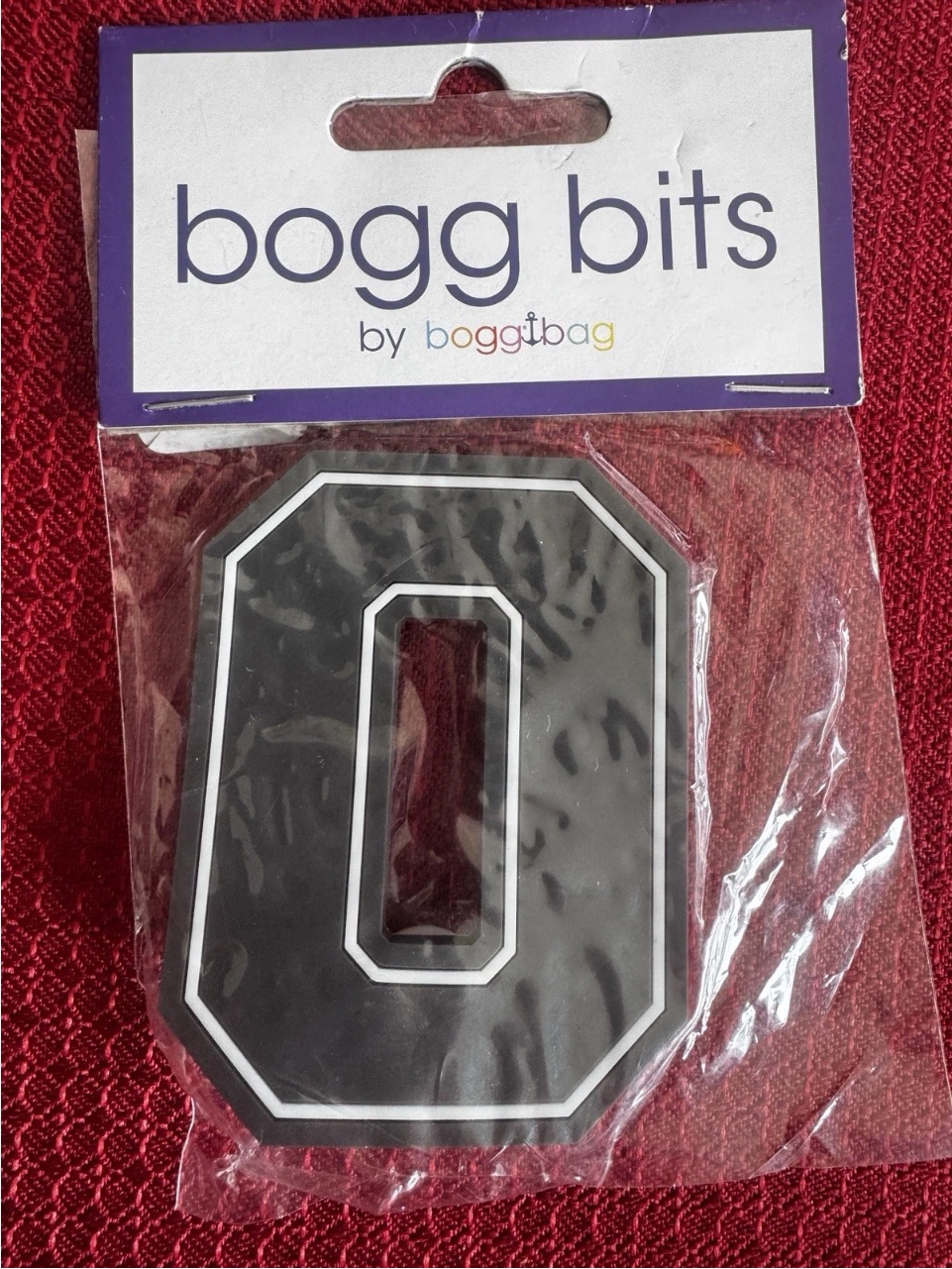 New Bogg Bits By Bogg Bag Accessory Letter Black Letter O Ohio State